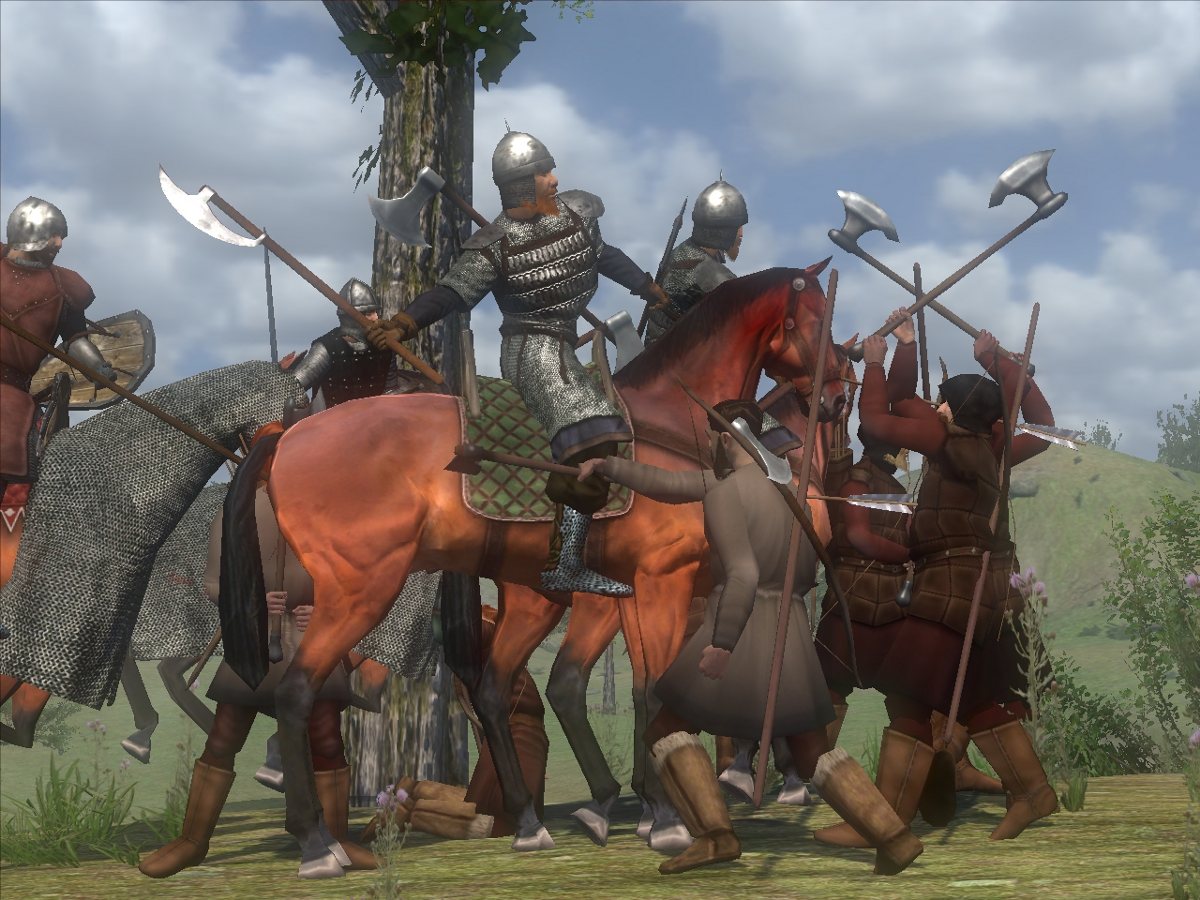 mount and blade fire and sword vs warband
