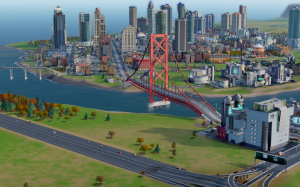 SimCity bridge