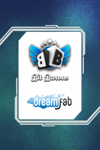 Bit Baron and Dreamfab logos